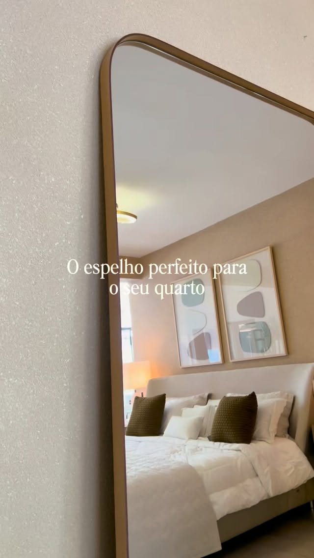 Como escolher um espelho para quarto com estilo e sofisticação.
